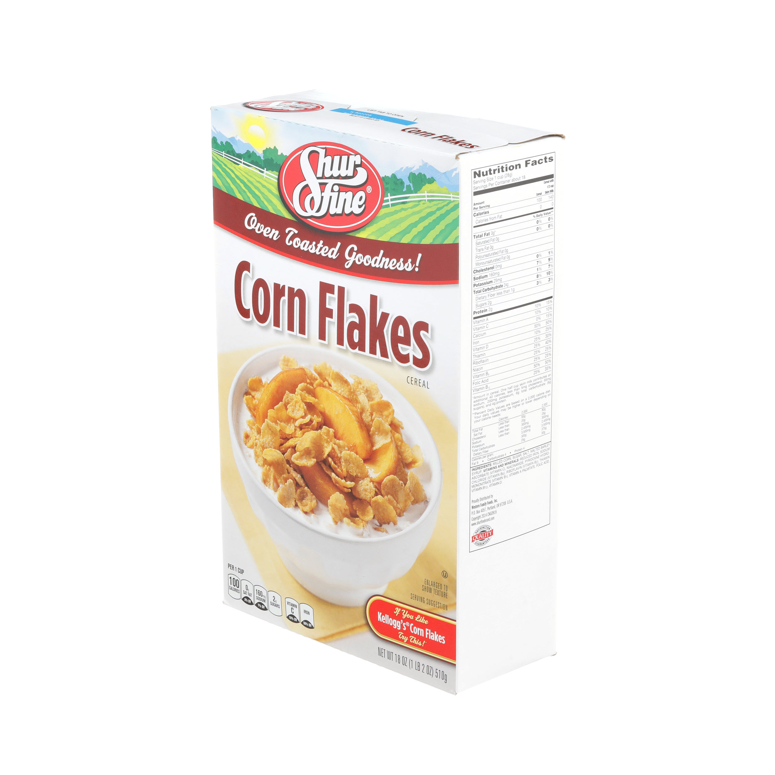 Corn Flakes Cereal Nutritional Information Nutrition Ftempo
